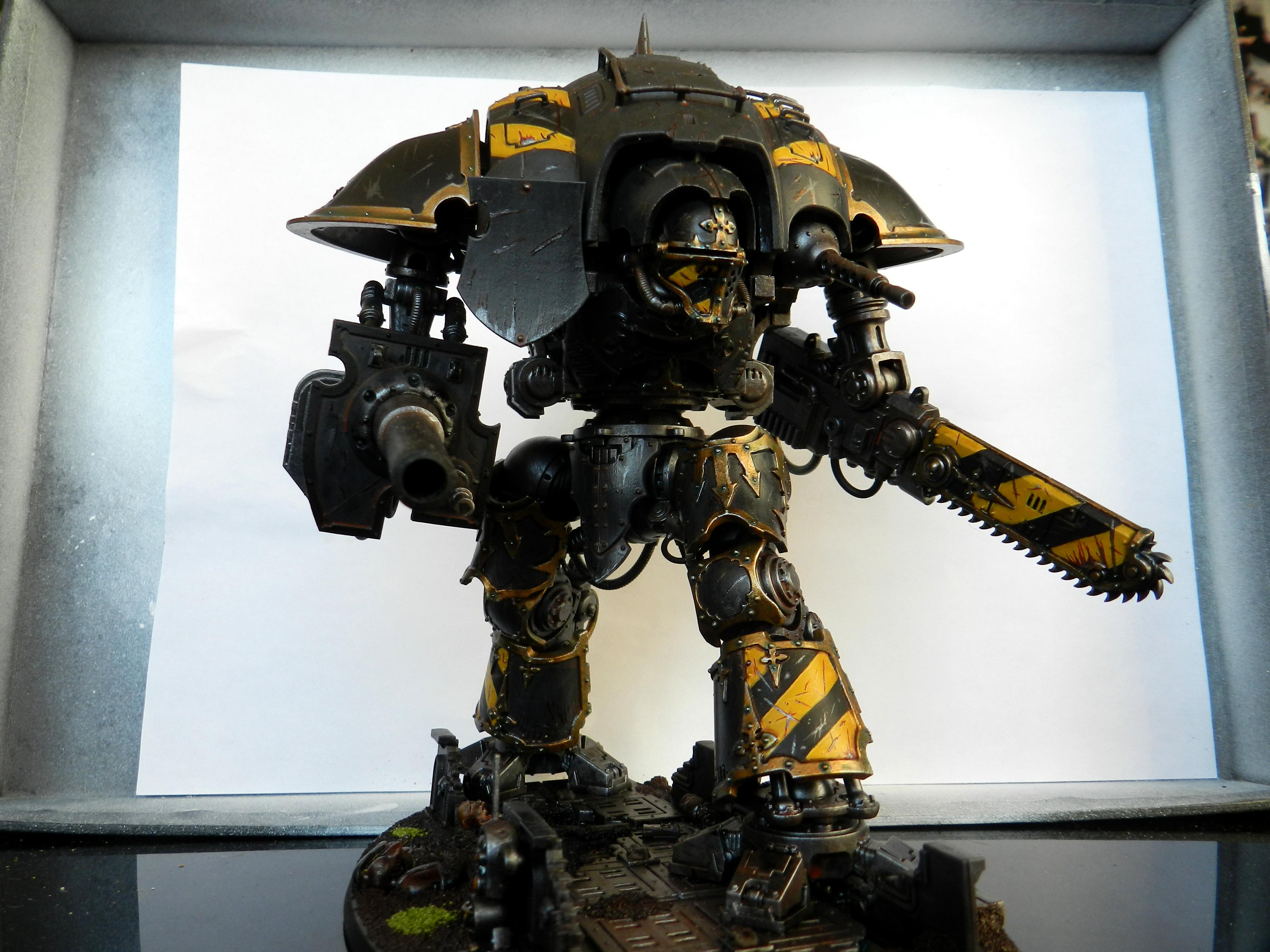 Chaos, Chaos Space Marines, Imperial Knight, Iron Warriors, Knights